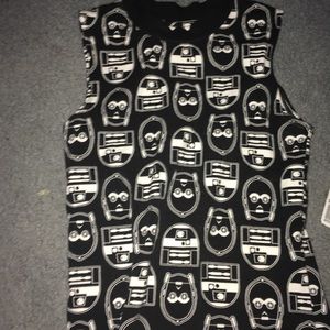 forever 21 star wars bodycon dress size small